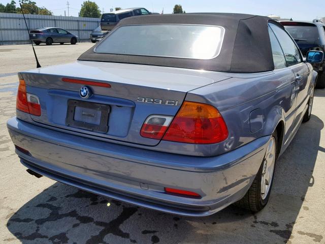 WBABR3340YEG01650 - 2000 BMW 323 CI BLUE photo 4