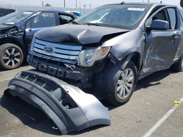 2FMDK3JC3ABA51946 - 2010 FORD EDGE SEL GRAY photo 9