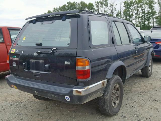 JN8AR05Y9XW328649 - 1999 NISSAN PATHFINDER BLACK photo 4