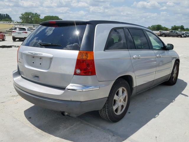 2C8GM68424R345716 - 2004 CHRYSLER PACIFICA SILVER photo 4