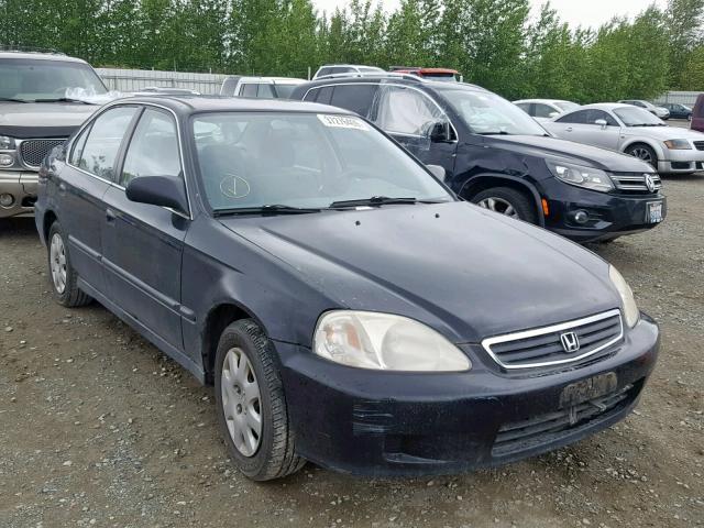 2HGEJ657XXH503621 - 1999 HONDA CIVIC LX BLACK photo 1