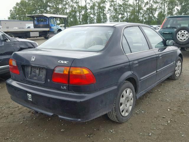 2HGEJ657XXH503621 - 1999 HONDA CIVIC LX BLACK photo 4