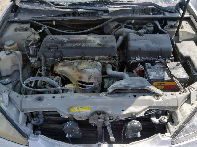 4T1BE32K42U060851 - 2002 TOYOTA CAMRY LE GRAY photo 7