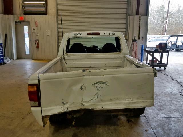 1FTCR10A5VUA98606 - 1997 FORD RANGER WHITE photo 6