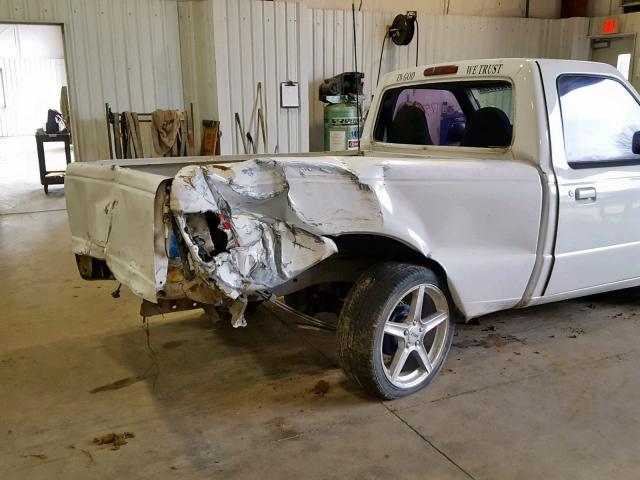 1FTCR10A5VUA98606 - 1997 FORD RANGER WHITE photo 9