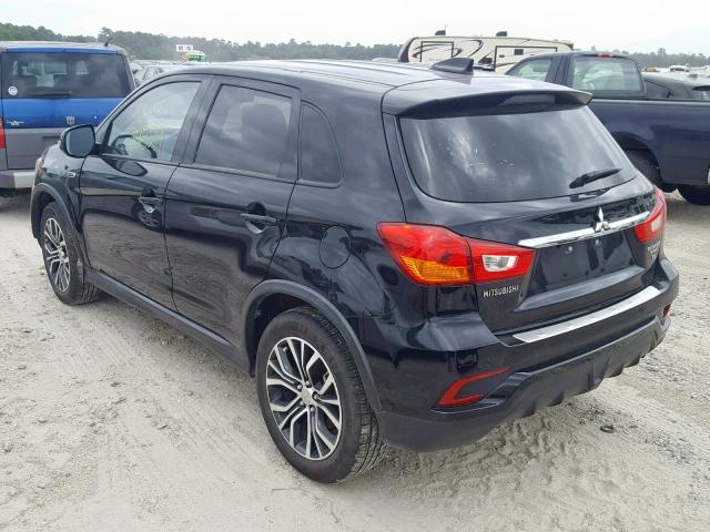 JA4AP3AW0JZ027159 - 2018 MITSUBISHI OUTLANDER BLACK photo 3