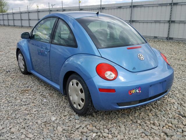 3VWPW3AG2AM001995 - 2010 VOLKSWAGEN NEW BEETLE ლურჯი ფოტო 3