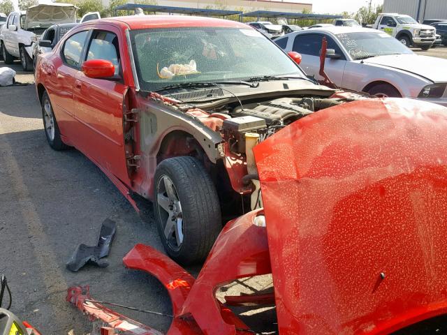 2B3CA3CVXAH230761 - 2010 DODGE CHARGER SX RED photo 1