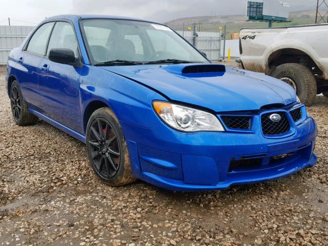 JF1GD75607G511045 - 2007 SUBARU IMPREZA WR BLUE photo 1