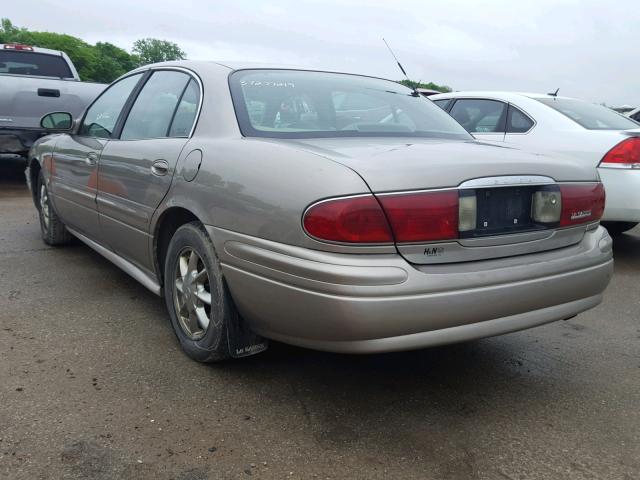 1G4HR54K43U124928 - 2003 BUICK LESABRE LI BROWN photo 3