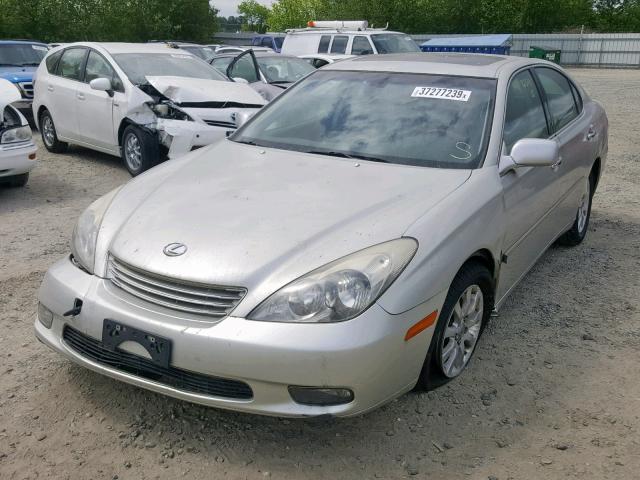 JTHBF30G636017939 - 2003 LEXUS ES 300 SILVER photo 2