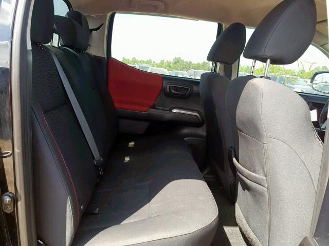 5TFCZ5AN3GX034798 - 2016 TOYOTA TACOMA DOU BLACK photo 6