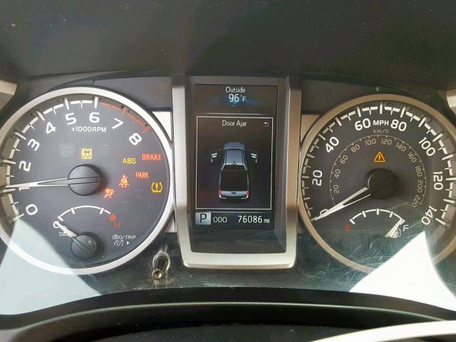 5TFCZ5AN3GX034798 - 2016 TOYOTA TACOMA DOU BLACK photo 8