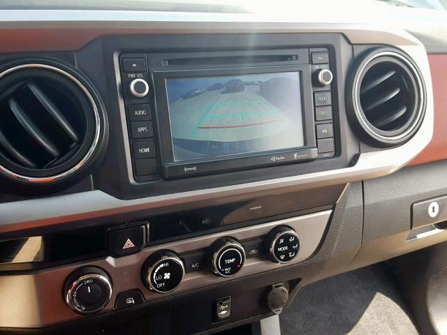 5TFCZ5AN3GX034798 - 2016 TOYOTA TACOMA DOU BLACK photo 9