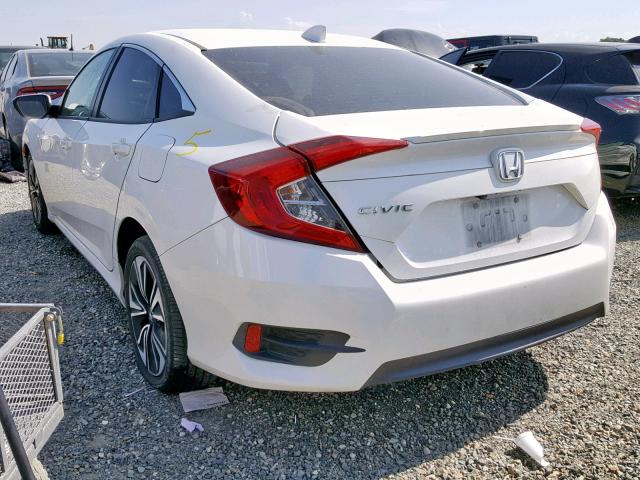 19XFC1F76GE202063 - 2016 HONDA CIVIC EXL WHITE photo 3