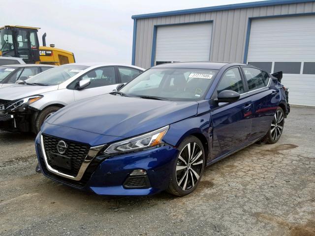 1N4BL4CV8KC136415 - 2019 NISSAN ALTIMA SR BLUE photo 2