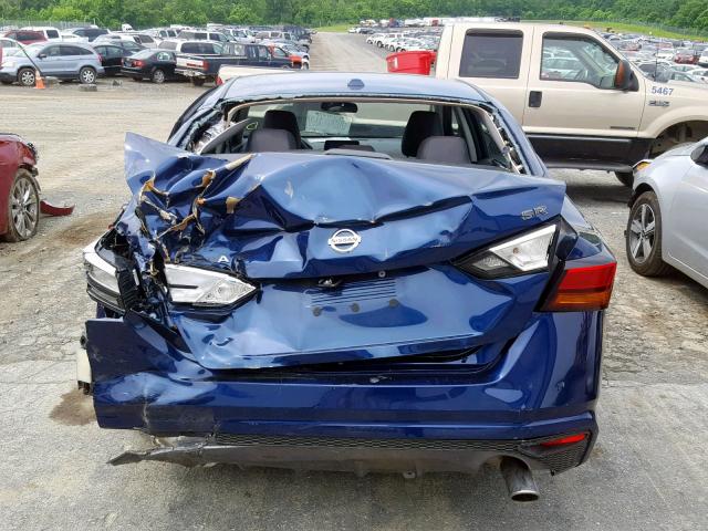 1N4BL4CV8KC136415 - 2019 NISSAN ALTIMA SR BLUE photo 9