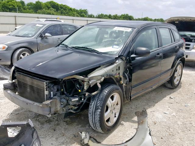 1B3HB48B67D287522 - 2007 DODGE CALIBER SX BLACK photo 2