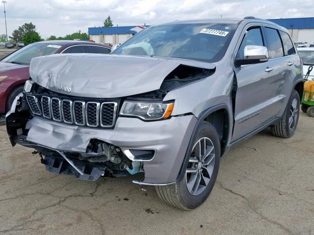 1C4RJFBG0HC912459 - 2017 JEEP GRAND CHER GRAY photo 2