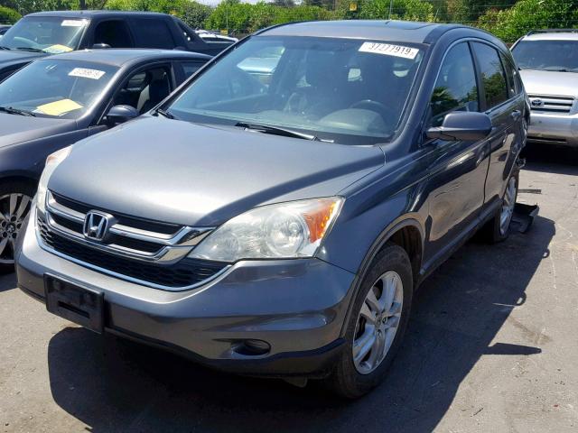 5J6RE3H73BL013185 - 2011 HONDA CR-V EXL CHARCOAL photo 2