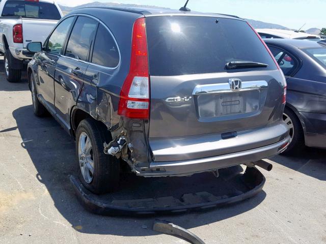 5J6RE3H73BL013185 - 2011 HONDA CR-V EXL CHARCOAL photo 3