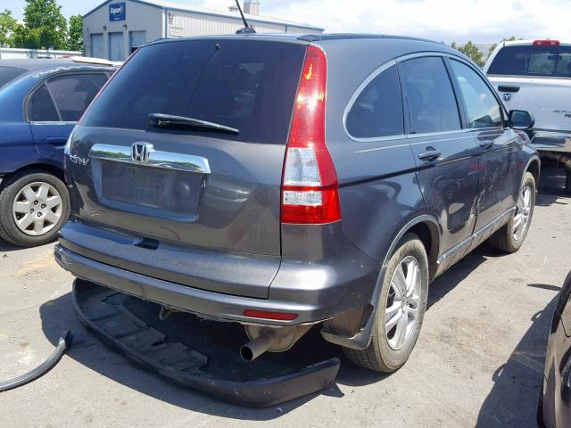 5J6RE3H73BL013185 - 2011 HONDA CR-V EXL CHARCOAL photo 4