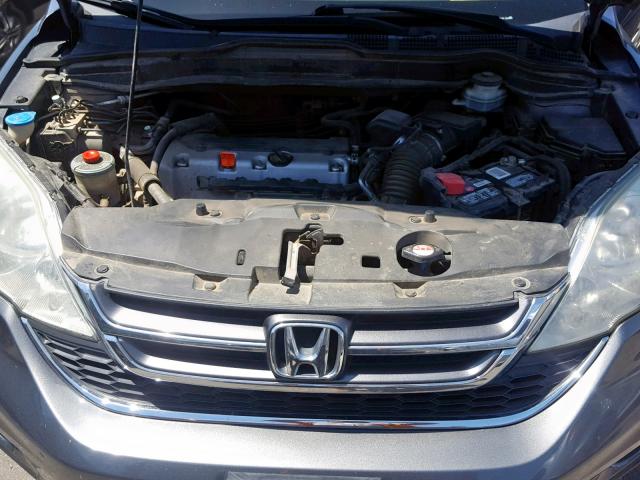 5J6RE3H73BL013185 - 2011 HONDA CR-V EXL CHARCOAL photo 7