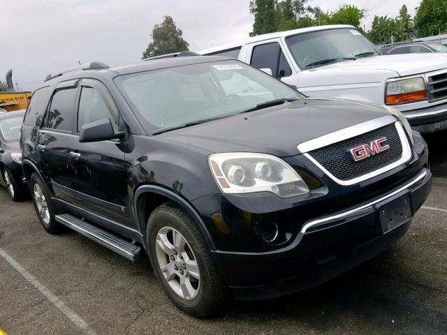 1GKLRKED1AJ144148 - 2010 GMC ACADIA SL BLACK photo 1