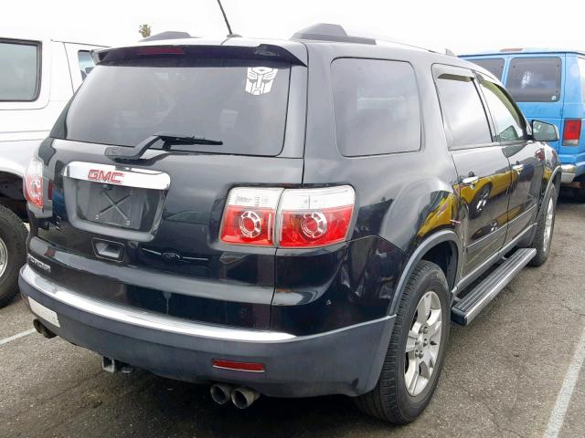 1GKLRKED1AJ144148 - 2010 GMC ACADIA SL BLACK photo 4