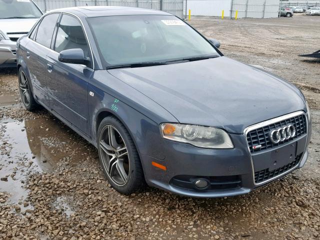 WAUEF78E66A197415 - 2006 AUDI A4 S-LINE GRAY photo 1