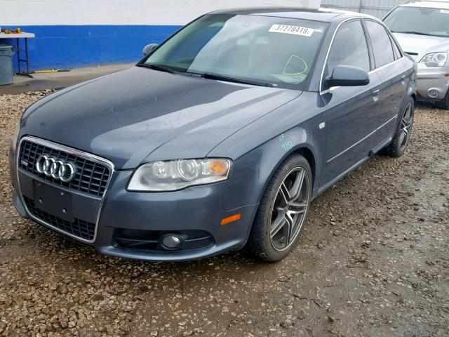 WAUEF78E66A197415 - 2006 AUDI A4 S-LINE GRAY photo 2