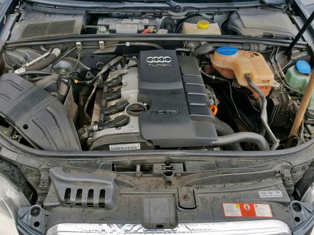 WAUEF78E66A197415 - 2006 AUDI A4 S-LINE GRAY photo 7