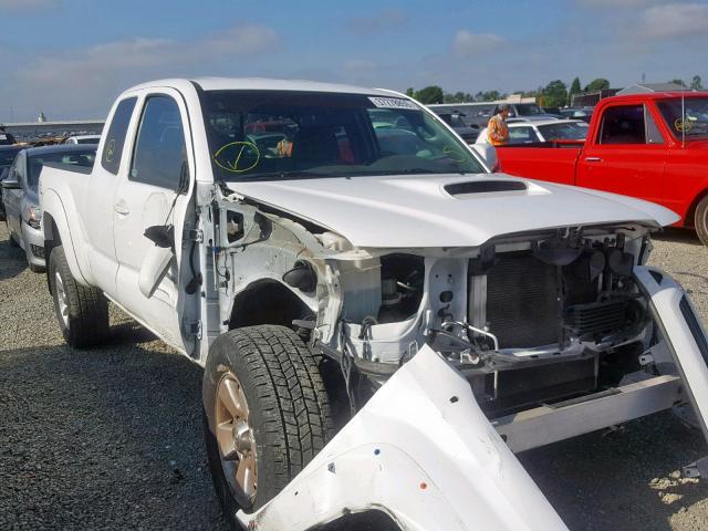 5TETU62N98Z493797 - 2008 TOYOTA TACOMA PRE WHITE photo 1