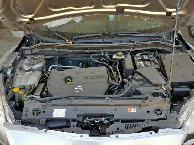 JM1BL1UG0C1562301 - 2012 MAZDA 3 I GRAY photo 7