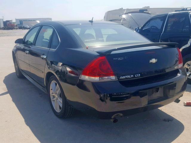 2G1WC5E36E1123291 - 2014 CHEVROLET IMPALA LIM BLACK photo 3