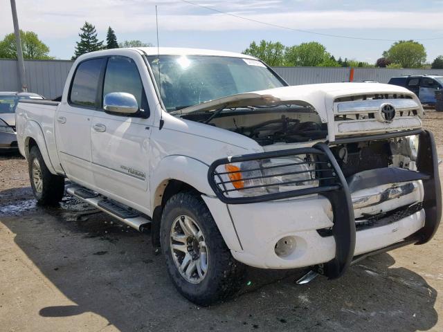 5TBET34135S494238 - 2005 TOYOTA TUNDRA DOU WHITE photo 1