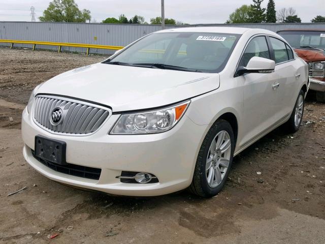 1G4GC5E39CF183255 - 2012 BUICK LACROSSE WHITE photo 2