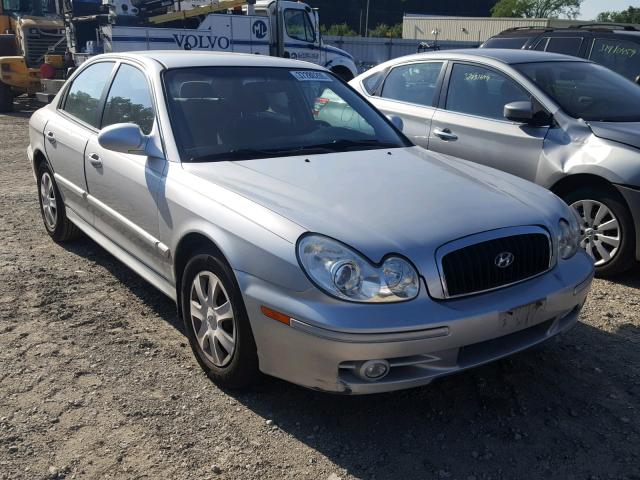 KMHWF25H32A606288 - 2002 HYUNDAI SONATA GL SILVER photo 1