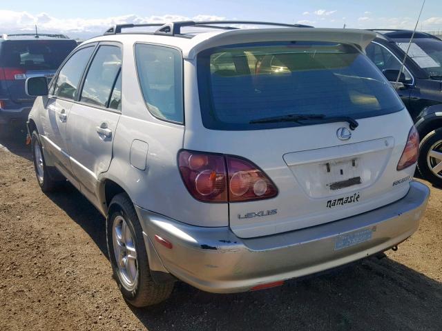 JT6HF10U6Y0163233 - 2000 LEXUS RX 300 BEIGE photo 3