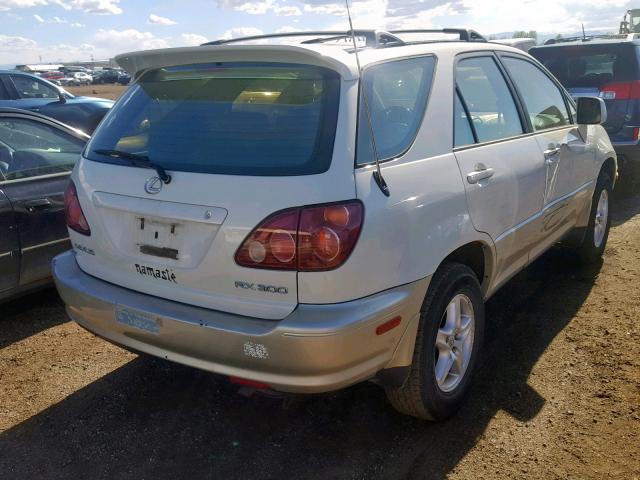 JT6HF10U6Y0163233 - 2000 LEXUS RX 300 BEIGE photo 4