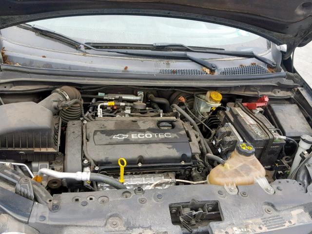 1G1JA6SH0C4109782 - 2012 CHEVROLET SONIC LS BLACK photo 7