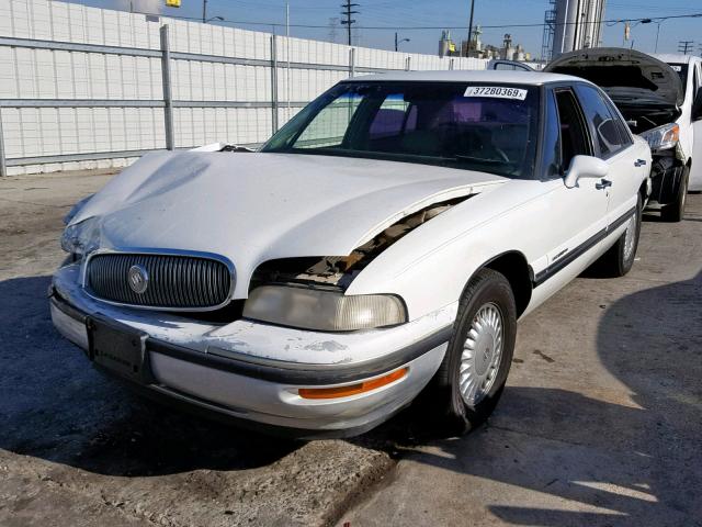 1G4HP52K0VH514798 - 1997 BUICK LESABRE CU WHITE photo 2