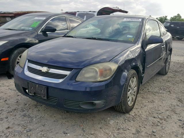 1G1AT18HX97138265 - 2009 CHEVROLET COBALT LT BLUE photo 2