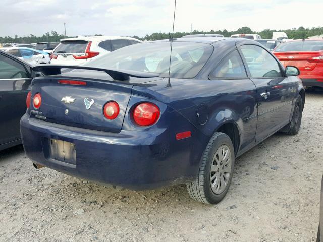 1G1AT18HX97138265 - 2009 CHEVROLET COBALT LT BLUE photo 4