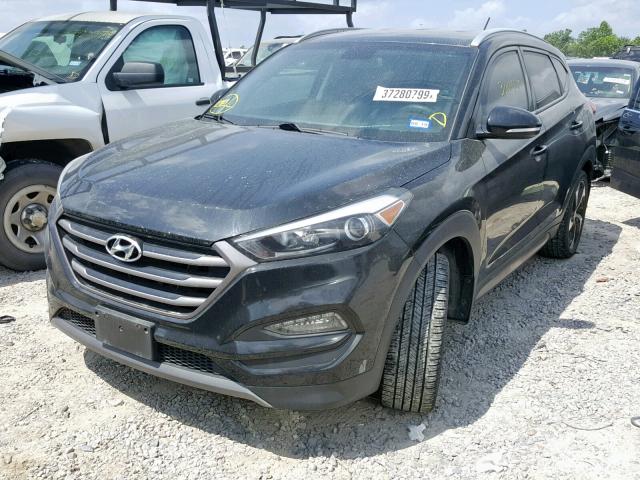 KM8J33A22GU227086 - 2016 HYUNDAI TUCSON LIM BLACK photo 2