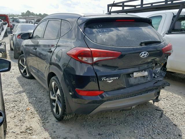 KM8J33A22GU227086 - 2016 HYUNDAI TUCSON LIM BLACK photo 3