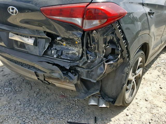 KM8J33A22GU227086 - 2016 HYUNDAI TUCSON LIM BLACK photo 9