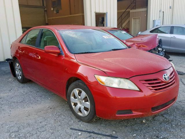 4T1BE46K57U043578 - 2007 TOYOTA CAMRY NEW RED photo 1