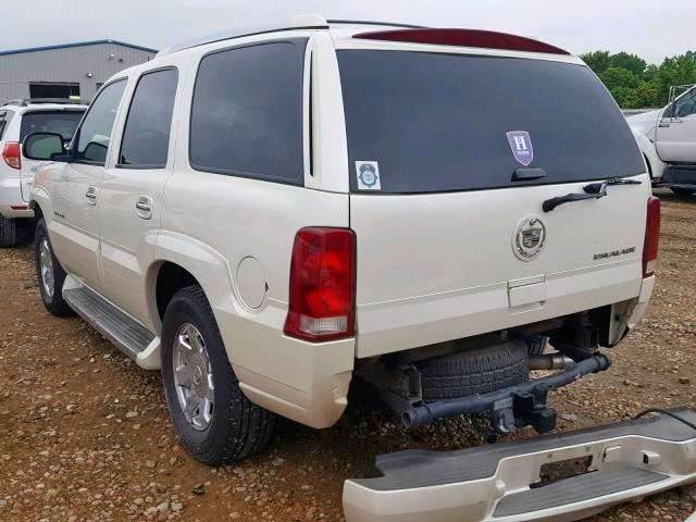 1GYEC63N45R253780 - 2005 CADILLAC ESCALADE L WHITE photo 3