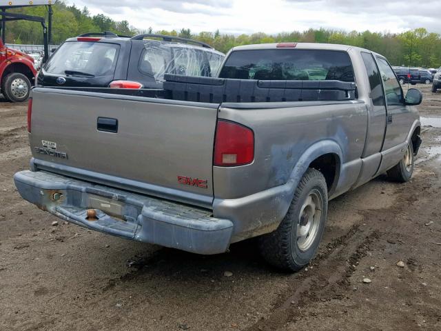 1GTCS195918172557 - 2001 GMC SONOMA SILVER photo 4